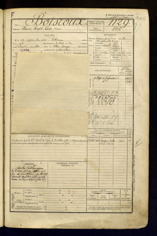 Boisroux, Henri Joseph Louis