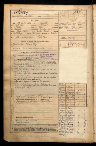 Savey, Sosthène Albert