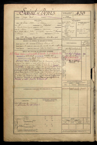 Saint Denis, Georges Paul