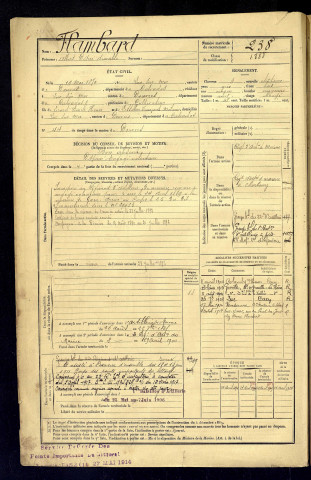 Flambard, Albert Désiré Aimable