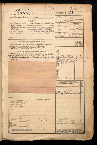 Rault, Victor Louis Georges