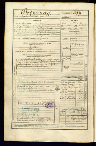 Degournay, Eugène Alfred