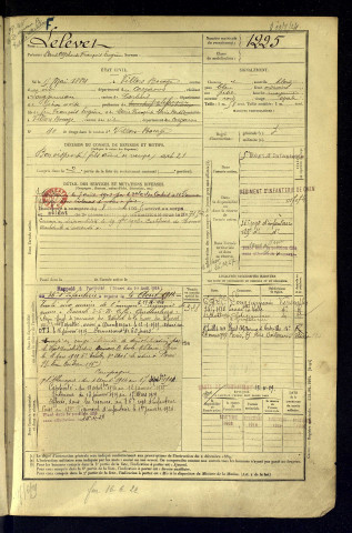 Lelevet, Paul Alphonse François Eugène