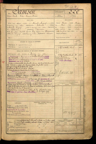 Samson, Emile Victor Emmanuel