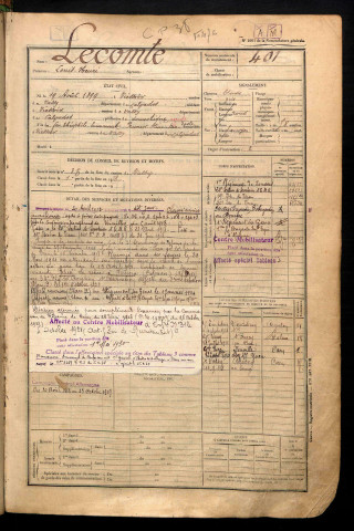 Lecomte, Louis Henri