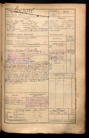 Bouzerot, Eugène Henri