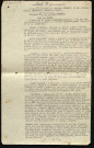 Etats des lieux des immeubles réquisitionnés, à la demande de l'armée anglaise (11 juillet-23 août 1944)