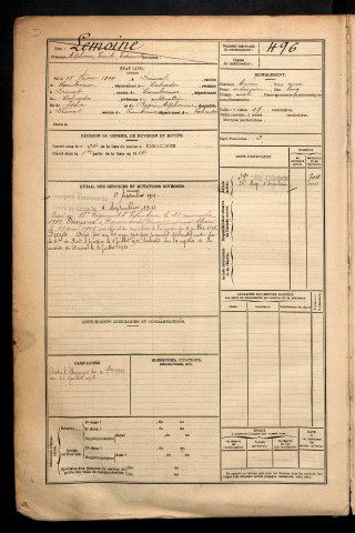 Lemoine, Alphonse Emile Edmond