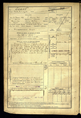 Tessel, Charles Paul Auguste