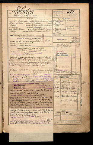 Lebreton, Désiré Eugène Alfred