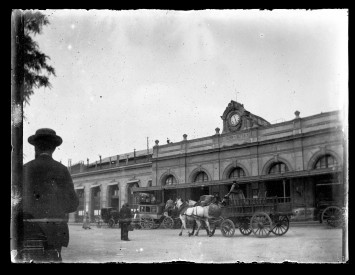 Photographie de la gare vers 1890-1915