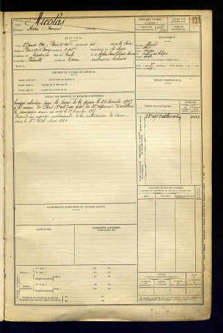 Nicolas, André François