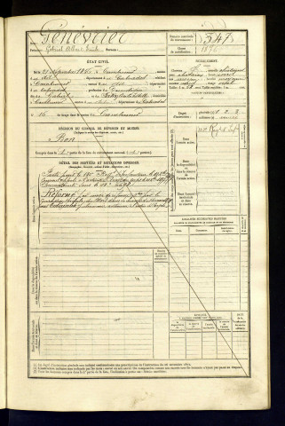 Génévrier, Gabriel Albert Emile