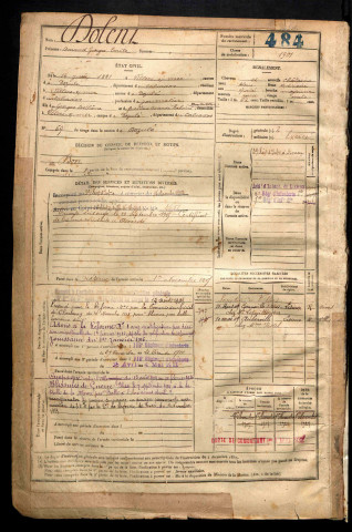 Dolent, Armand Georges Emile