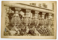 15 - Balustrade du jardin, château de Brécy, cliché de la collection des monuments historiques
