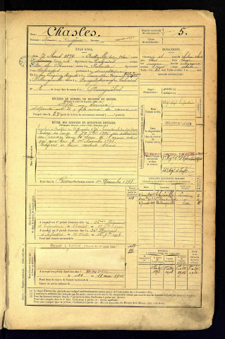 Chasles, Henri Eugène