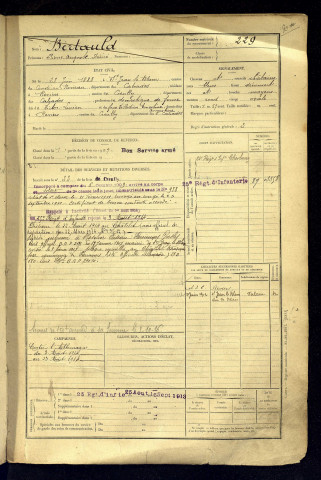 Bertauld, Pierre Auguste Désiré