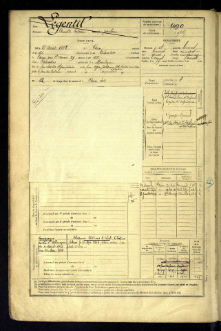 Legentil, Camille Victorin