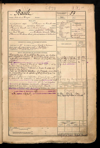 Rault, Victor Louis Georges