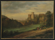 Falaise, château, par Paul Bourgeois