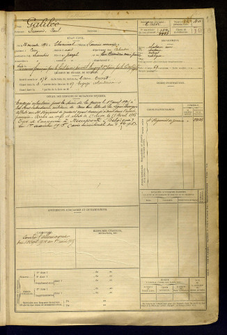 Galilée, François Paul