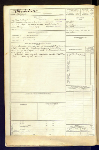 Madeleine, Alfred Joseph