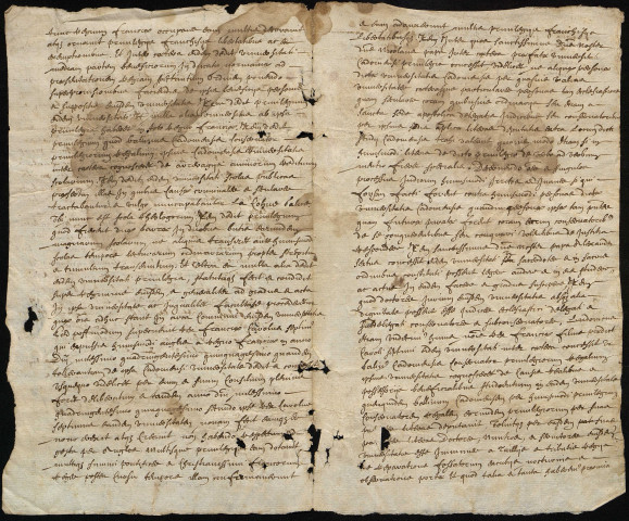 Analyse des privilèges de l'université de Caen