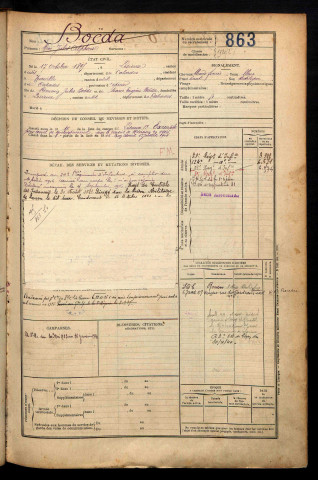 Boëda, René Jules Alphonse