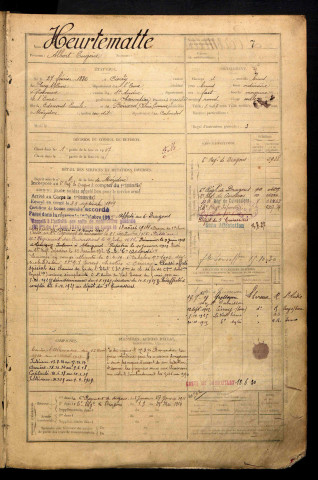 Heurtematte, Albert Eugène