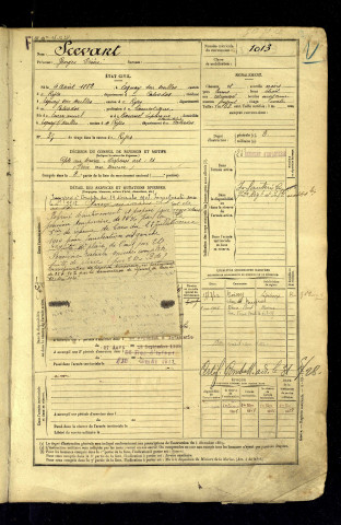 Scevant, Georges Désiré