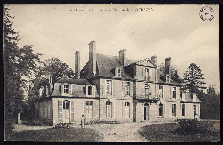 Martragny : Château et église (n°1 à 6)