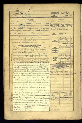 Mancel, Louis Michel