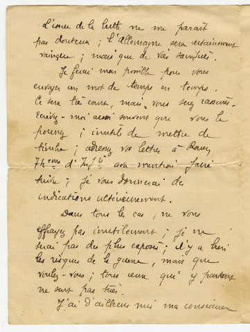 Correspondance de Michel Godard