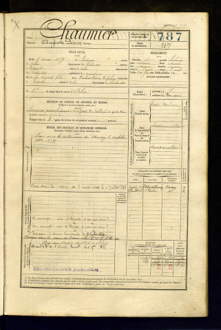 Chaumier, Auguste Désiré