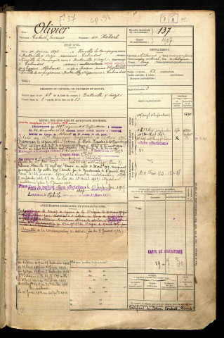 Olivier, Gabriel Marius