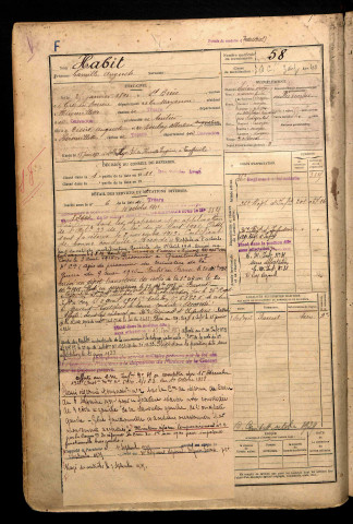 Habit, Camille Auguste