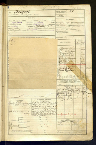 Bergeot, Eugène Ernest Jules