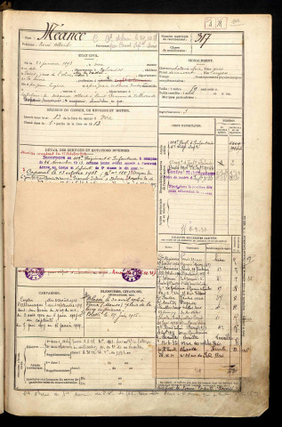 Méance, René Albert