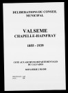 La Chapelle-Hainfray 1855-1939