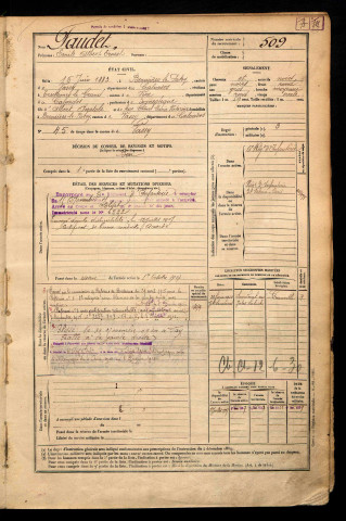 Faudet, Emile Albert Ernest