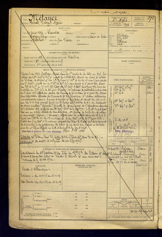 Métayer, Ernest Pierre Marie