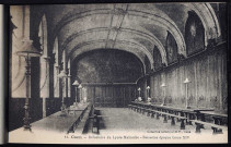 Lycée Malherbe (installé dans les bâtiments de l'Abbaye-aux-Hommes) : intérieur (n°3635, 3662)