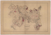Carte topographique du canton de Couliboeuf par Simon, géomètre en chef du cadastre