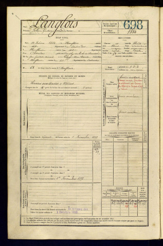 Langlois, Julien Gustave Alexandre