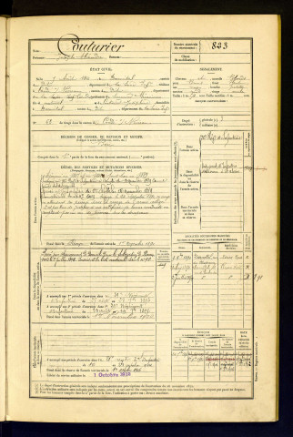 Couturier, Joseph Alexandre