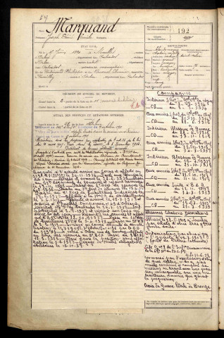 Marquand, Joseph Désiré Emile