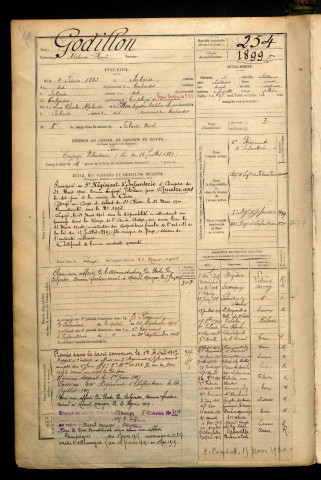 Godillon, Alphonse Henri