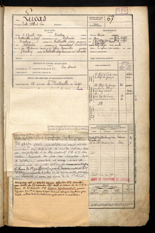 Lucas, Emile Albert Léon