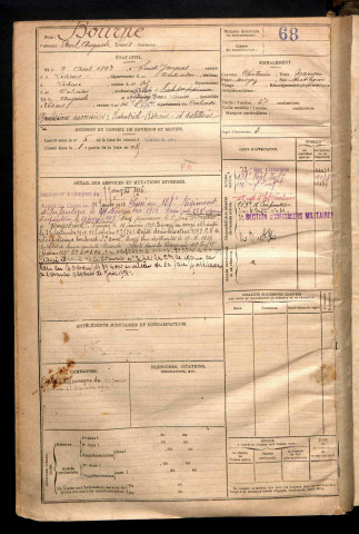 Bourne, Paul Auguste Louis