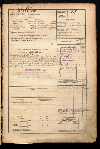 Galliot, Lucien Gaston Fernand